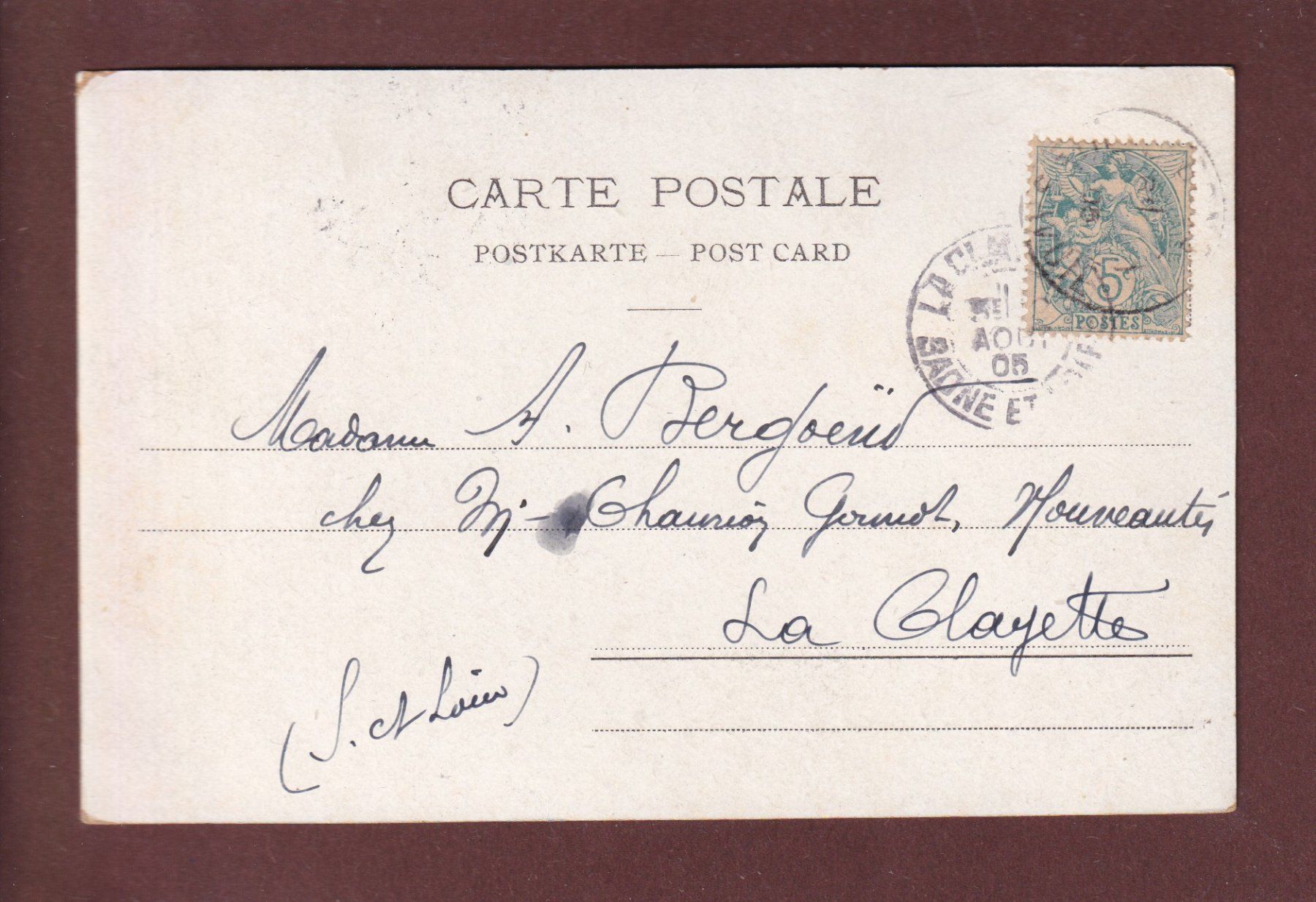 Cartoline postali: Bords du LAC LEMAN - 1905 CPN // léger pli // – Usato da Pully venduto da nicecards 1