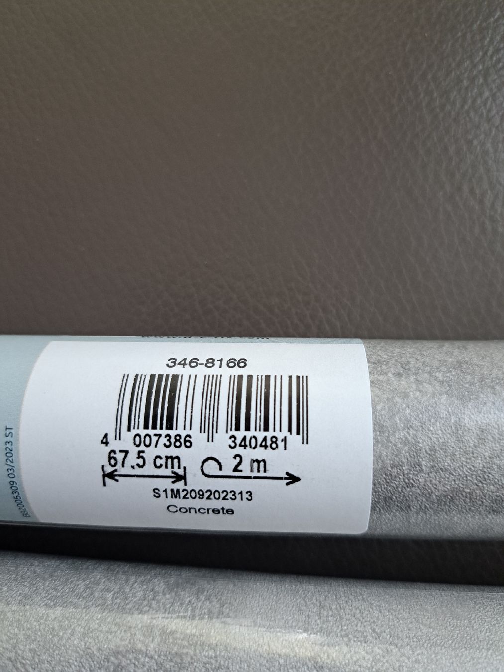 Fogli trasparenti: 3 Rollen Folie Betonoptik – Nuovo e nell'imballaggio originale da Oetwil am See venduto da Barclay64 3