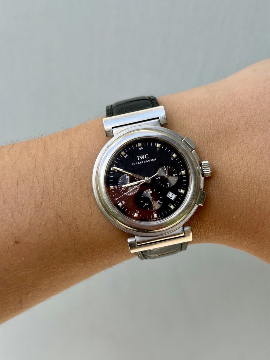 IWC Orologi: IWC Da Vinci SL Chronograph Quarz  – Usato da Winterthur venduto da YSCHU 6