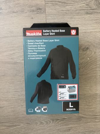 MAKITA DCX201CL  SOUS-VÊTEMENT CHAUFFANT À BATTERIE Taille L