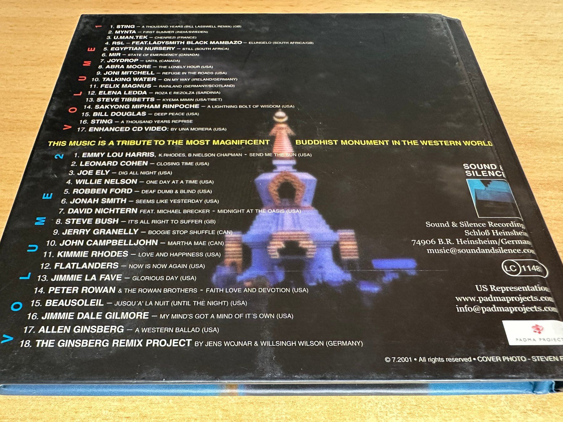 CD: Various – The Great Stupa - 2 CD – Usato da Rikon im Tösstal venduto da Alpenmutz 1