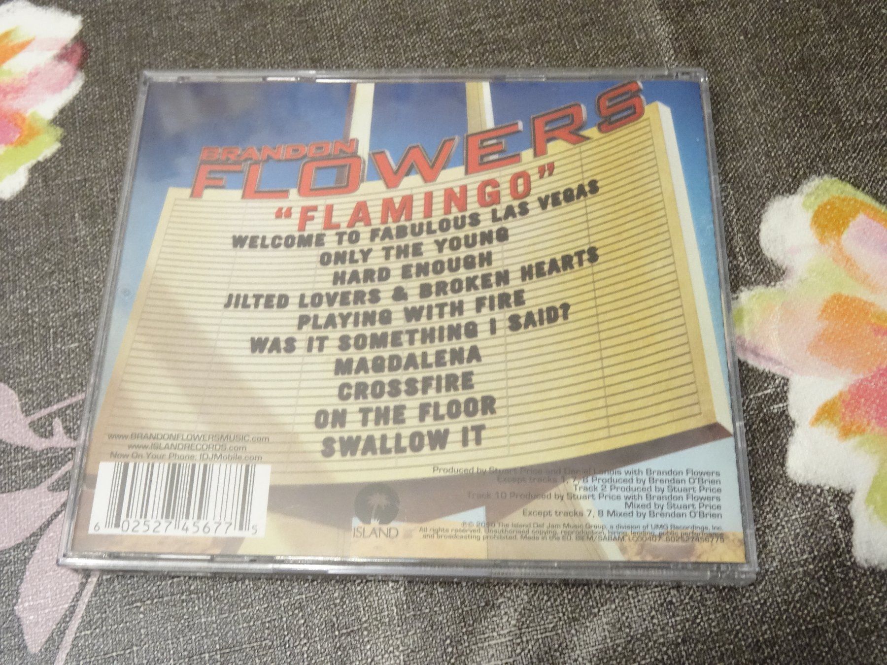 CDs: Brandon Flowers - Flamingo CD – Gebraucht aus Olten von Disc-Ausverkauf 1