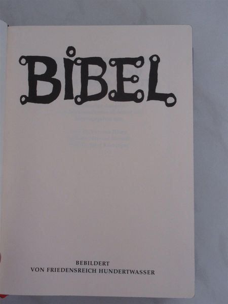 Libri: Hundertwasser  Bibel mit Schuber – Nuovo (secondo la descrizione) da Weinfelden venduto da Kunst2010 5