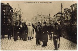 L 160 KAISER WILHELM II IN DER SCHWEIZ 1912