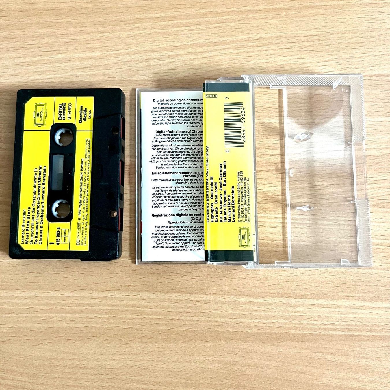 Cassettes audio: MC - West Side Story – D'occasion à Amlikon-Bissegg par riestig 1