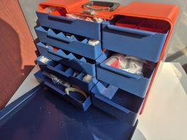 Poly-Butler Sortimentskoffer Organizer mit Inhalt
