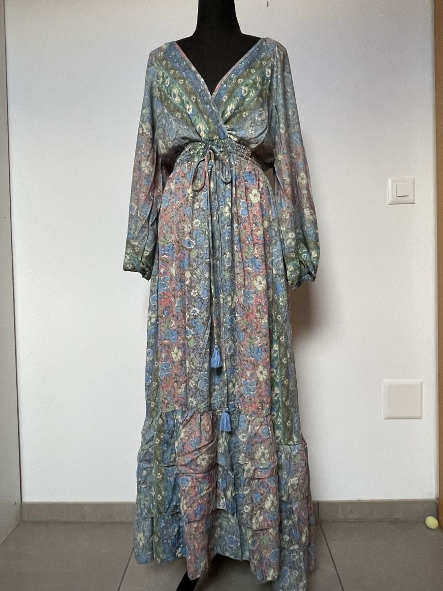 Vestiti: Boho Maxikleid mit Seide – Nuovo (secondo la descrizione) da Sigriswil venduto da ck56 2