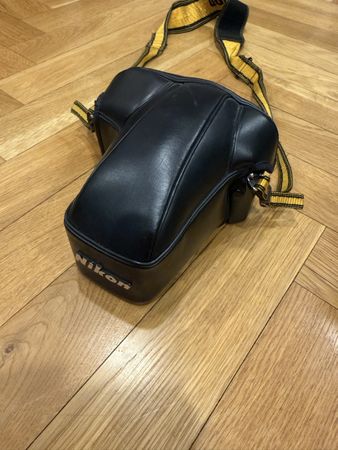 Nikon FA Kameratasche CF-31, Leder, Vintage, Top Zustand!