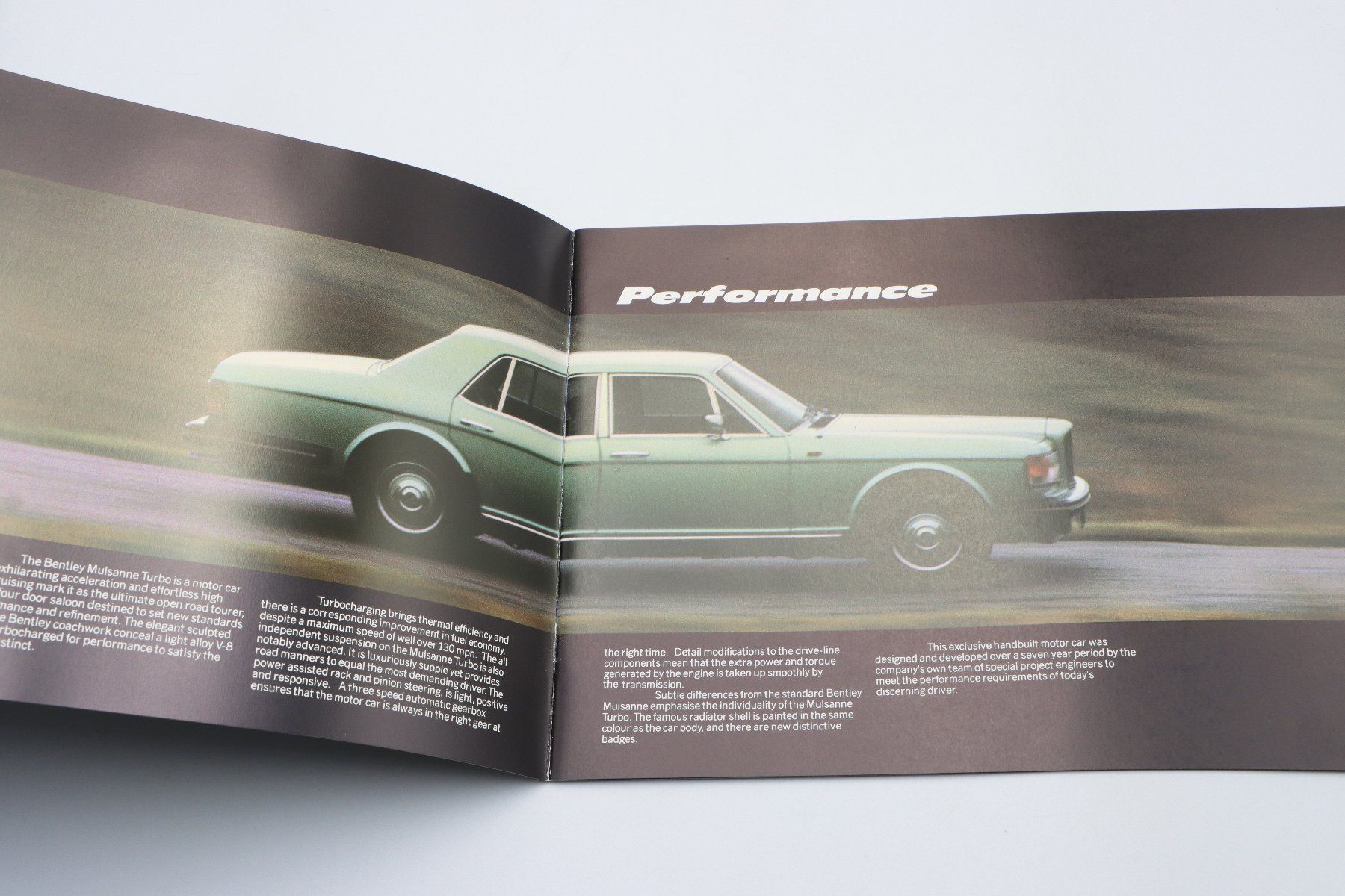 Bentley Documenti: Bentley Mulsanne / Turbo 1982 Prospekt – Usato da Bühl b.Aarberg venduto da Collectorpassions 2