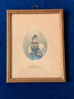 Rarität: alter Stich, um 1880, Tracht Schaffhausen