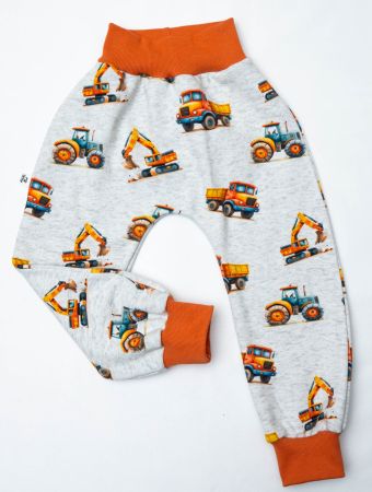 Fleece Pumphose für den Winter – Fahrzeuge Gr. 98/104 NEU