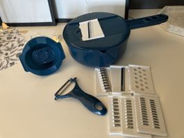 Gemüseschneider-Set, neuwertig, vielseitig