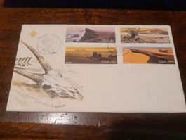 Rare! Enveloppe philatélique Namibie - SWA 1977 timbres🇿🇦