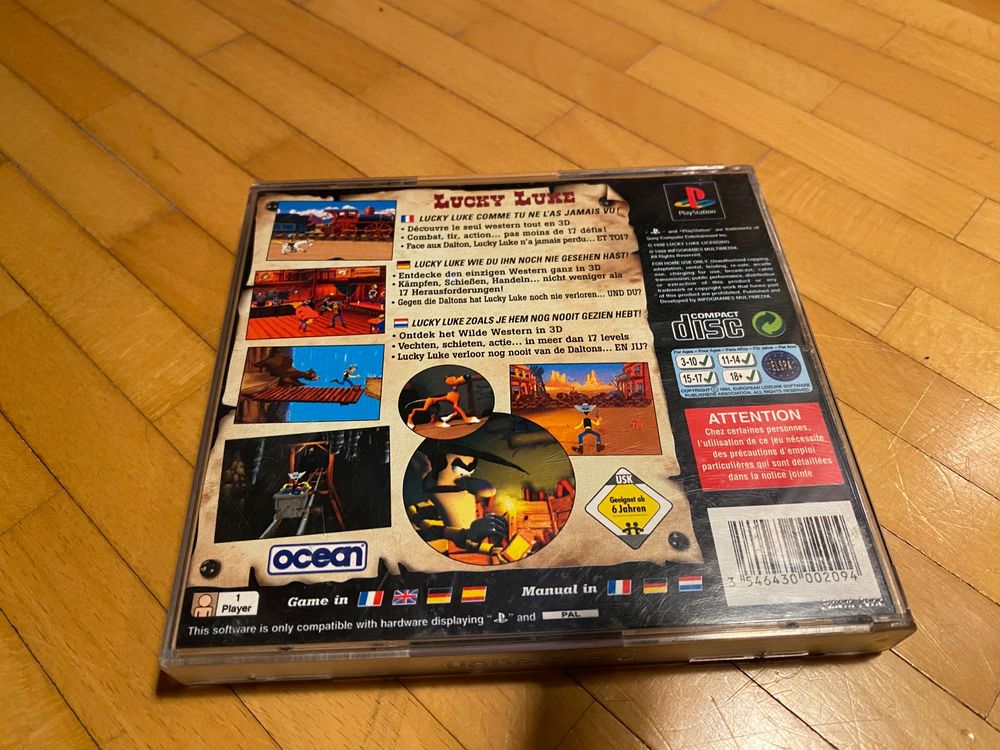 Lucky Luke - Français - PS1 (Gebraucht) in Welschenrohr für CHF 19.9