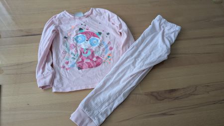 Süsser Pyjama - zweiteilig - Gr. 116