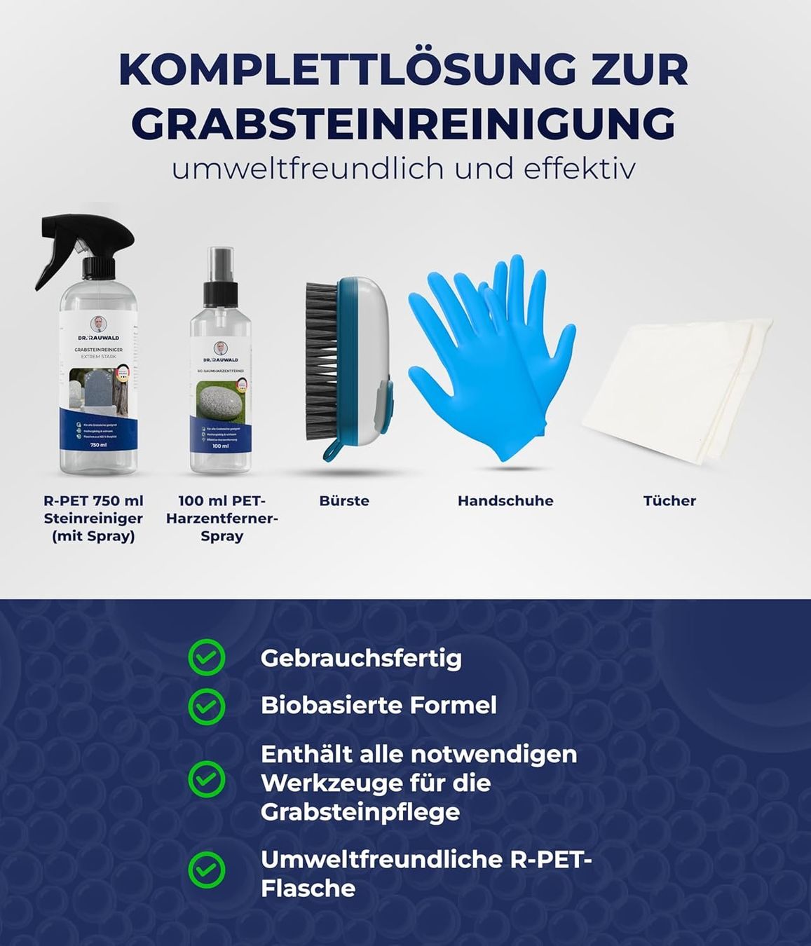 Altro per la casa: Grabsteinreiniger Set 750 ml mit Bürste – Nuovo e nell'imballaggio originale da Suhr venduto da SchnapperCH 1