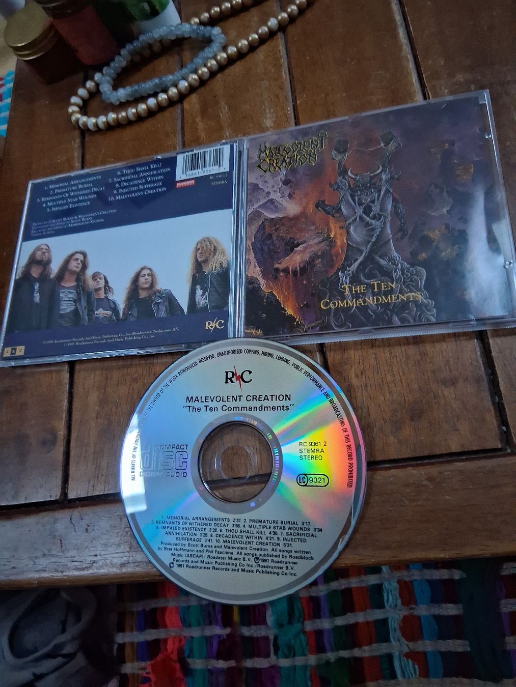 CDs: malevolent creation- the ten commandments  – Gebraucht aus St-Cergue von VeganWarrior