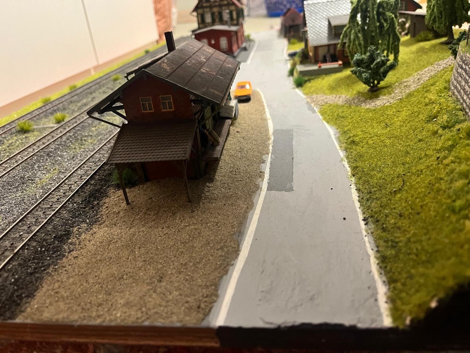 H0 Modul C-Gleis 60x108 cm WS, Modelleisenbahn Landschaft (Gebraucht ...