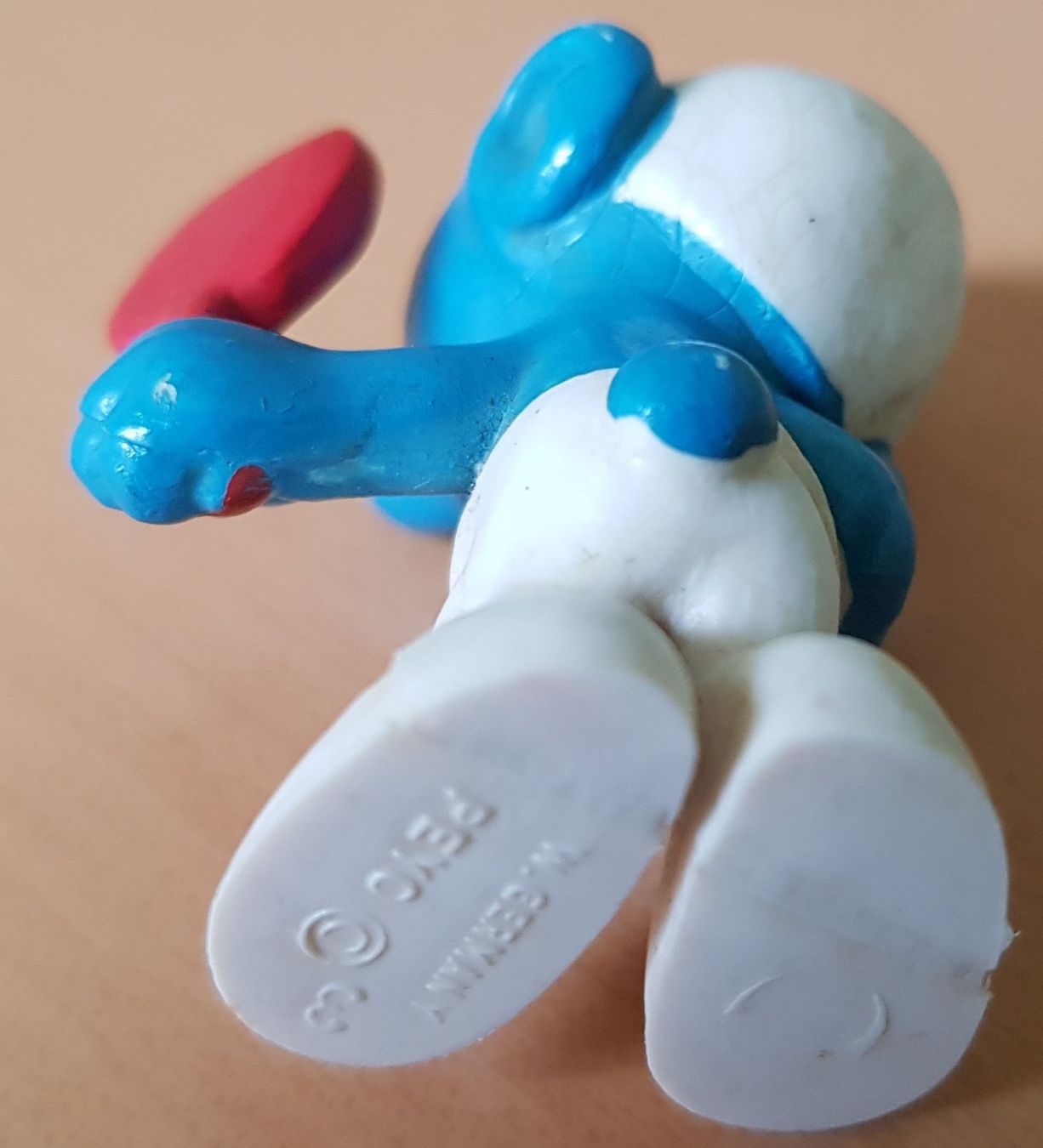 Statuette: Spielfigur: Schlumpf mit Spiegel – Usato da Schaffhausen venduto da asyouwestley 2