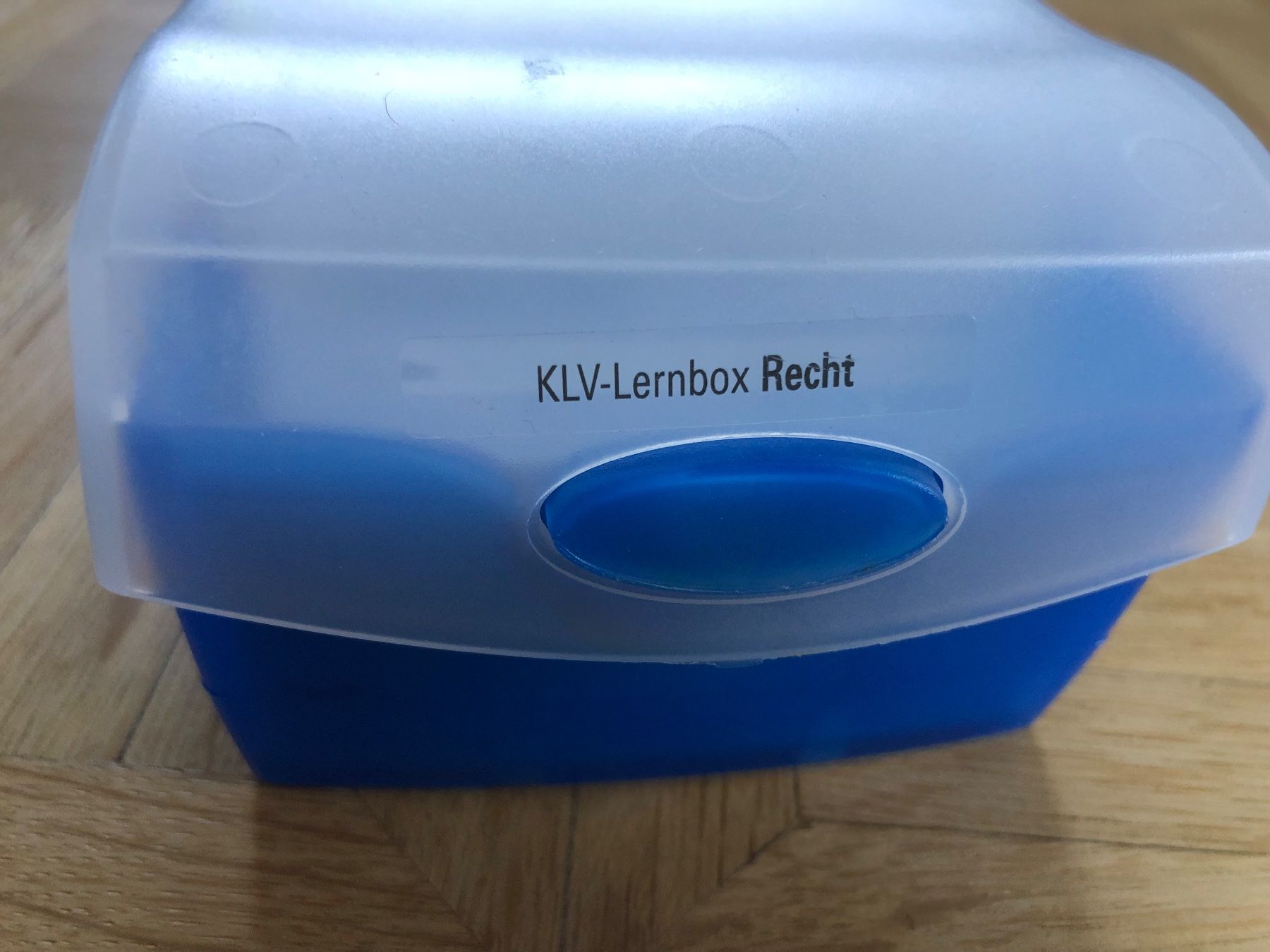 Ablagesysteme: KLV Lernbox Recht – Gebraucht aus Vilters von Zwaergli13 1