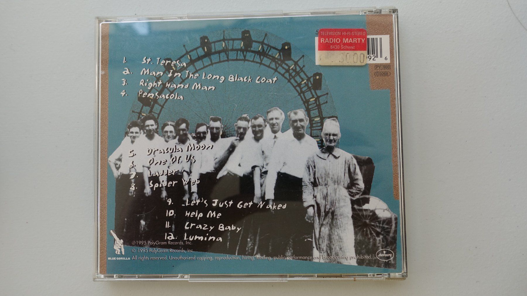 CD: CD - Joan Osborne - relish – Usato da Schwyz venduto da Burnsdesign 1