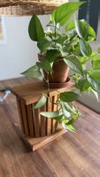 Holz-Ständer für Pflanzen, Deko, Sommer