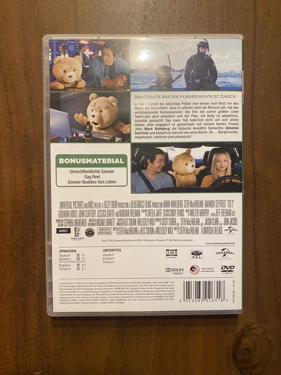 Tutti i DVDs: ted 2 DVD – Usato da Thunstetten venduto da Virus_33 2