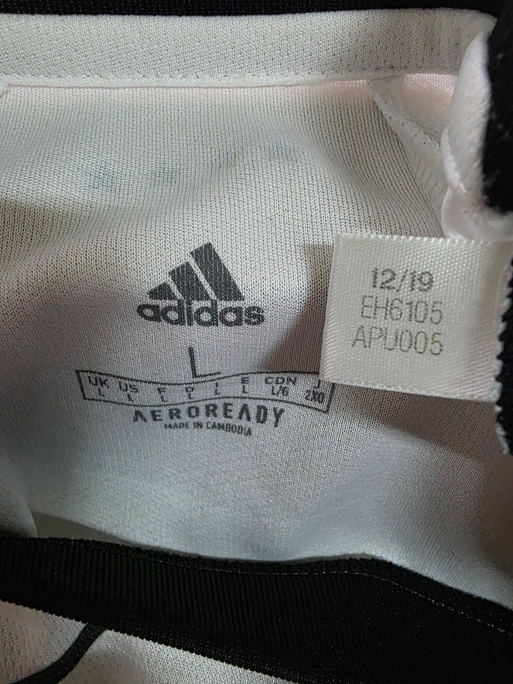 Adidas Canottiere & Pantaloni: DEUTSCHLAND 2020 TRIKOT L – Usato da Lüchingen venduto da Jersey_Time 4