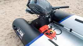 Schlauchboot YAM mit Aluboden und Motor 8 PS, Prüfungsfrei
