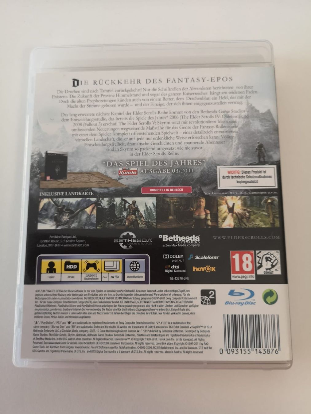Giochi: Skyrim (PS3) – Usato da Herisau venduto da Seyashop_2 2