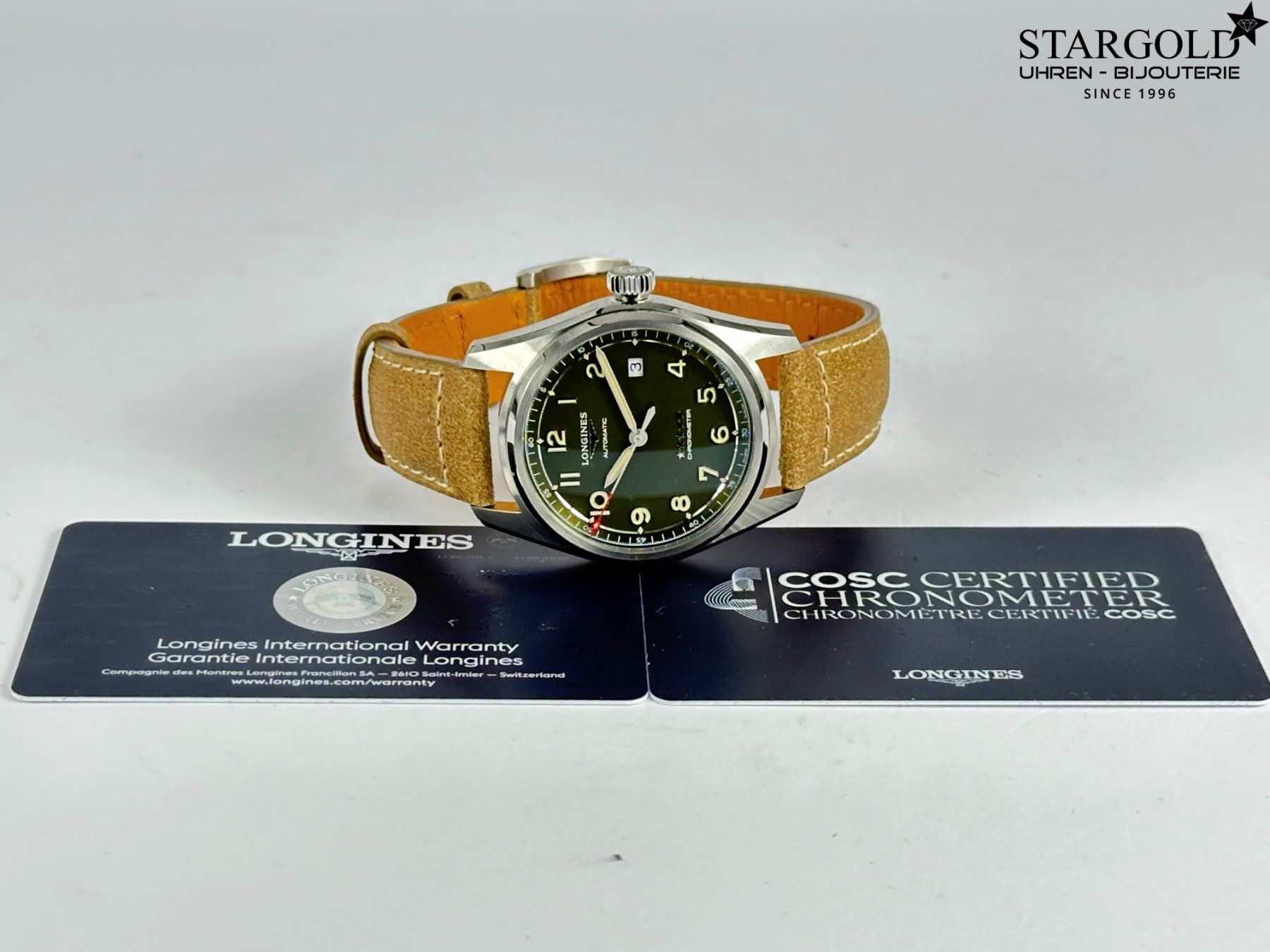 Longines Orologi: Longines Spirit - L3.810.4.03.2 – Usato da Zürich venduto da Stargold-Uhren 1