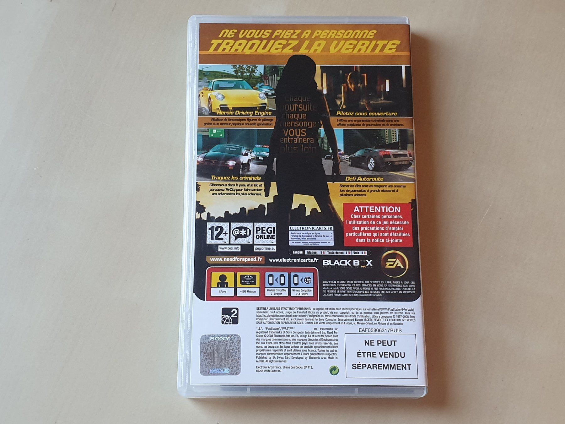 Sony Spiele: Need for Speed Undercover Bundleversion FRA – Gebraucht aus Stansstad von collectorsshop 1
