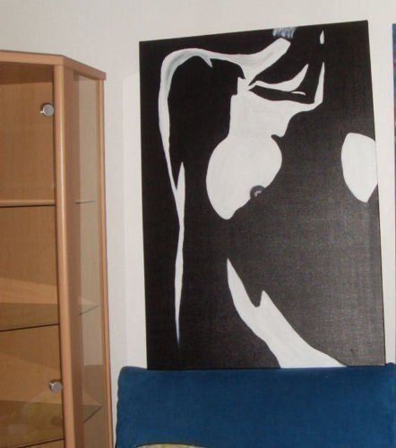 Gemälde: Dipinto astratto moderno nudo donna – Gebraucht aus Coldrerio von camillo71 1