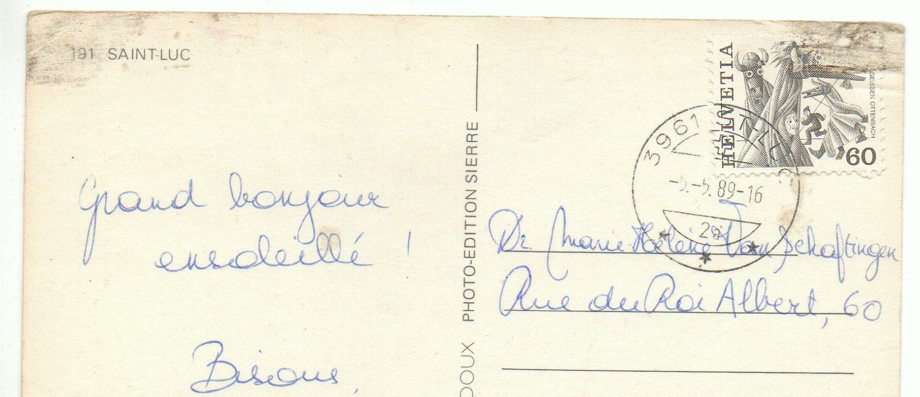Cartoline postali: SAINT-LUC – Usato da Jona venduto da philajona 1