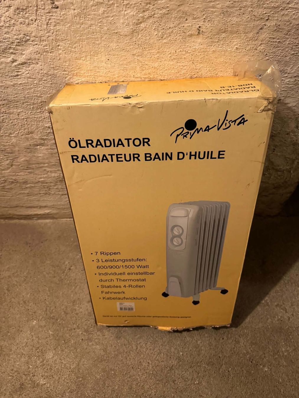 Heizgeräte: PrimaVista Ölradiator – Gebraucht aus Steinmaur von Ottelo