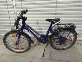 Kinderfahrrad Mustang blau 20 Zoll gebrauchter Zustand