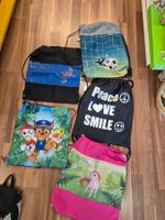 1 Turnbeutel nach Wahl: Paw Patrol, Einhorn u.a., Top! K34