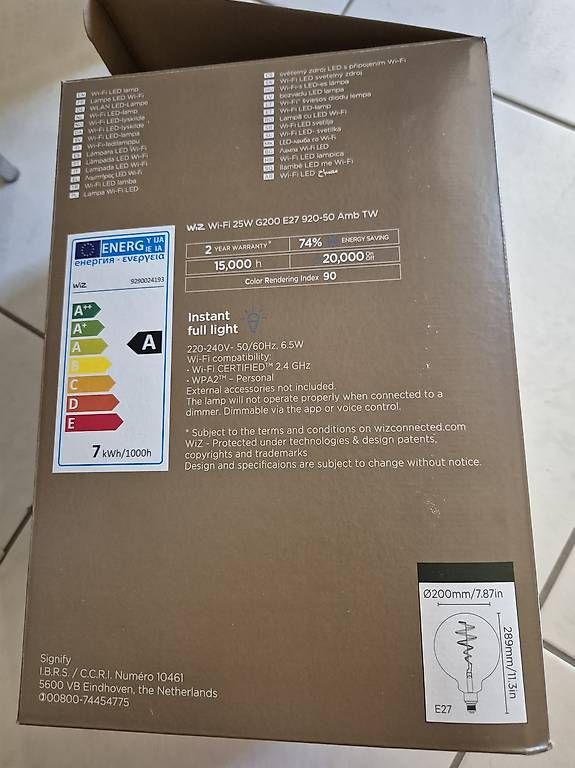 Lampade: Wiz wlan led lampe neu  – Usato da marly venduto da Leg_chipie21 2