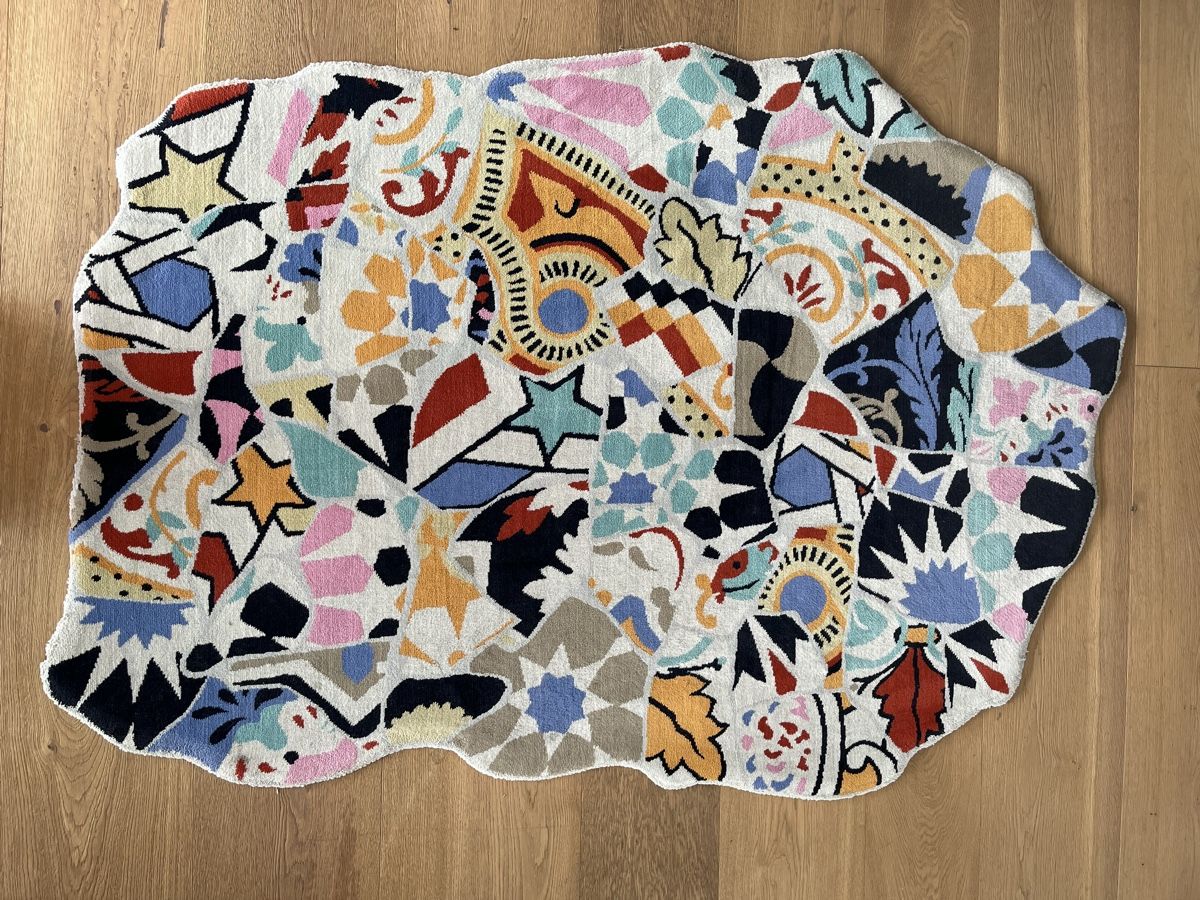 Tappeti: Teppich bunter Patchwork-Stil - IKEA Stunsig 140x200cm – Usato da Zürich venduto da Mese7