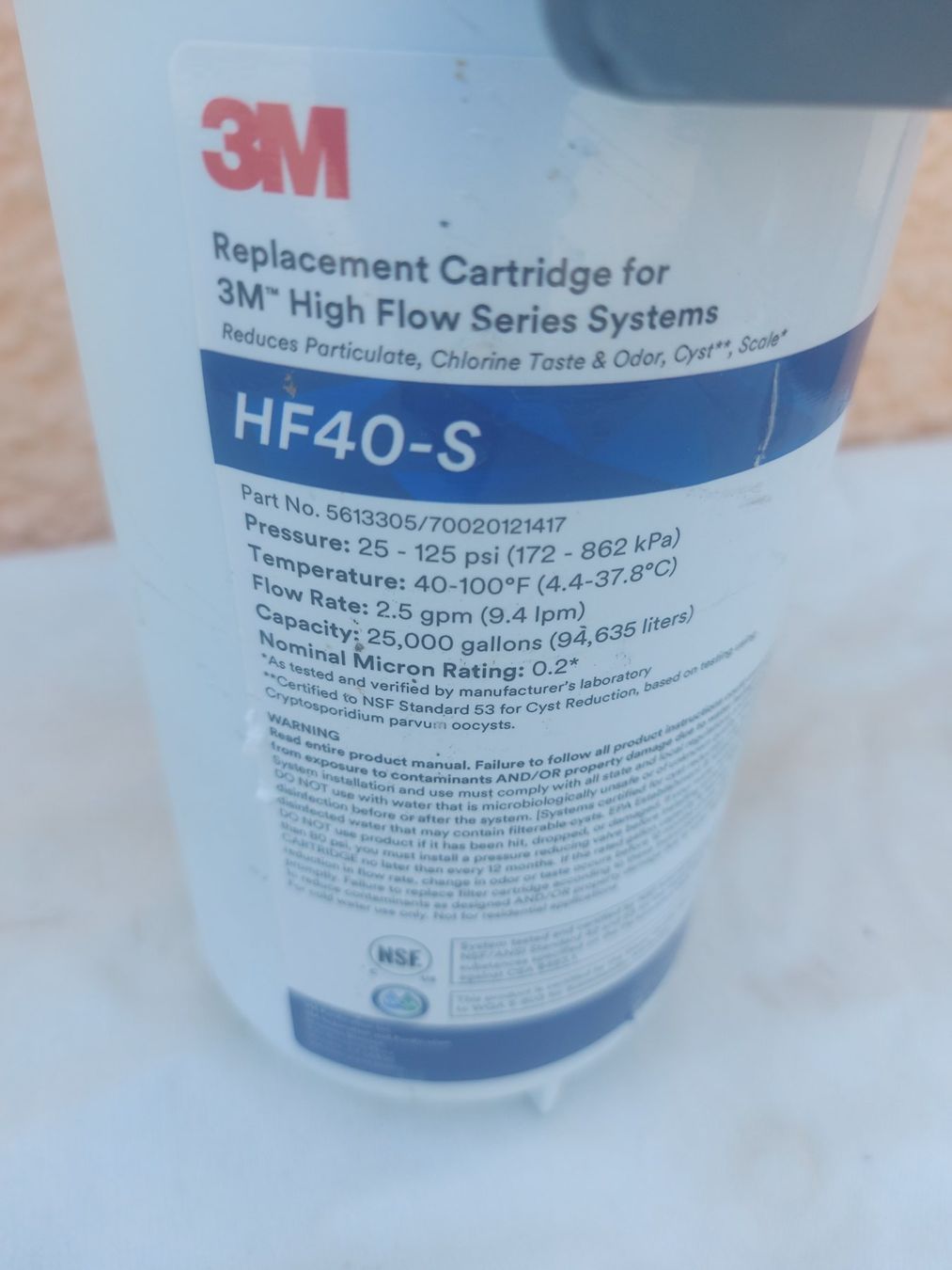 Installations sanitaires: 3M HF40-S Wasserfiltersystem – D'occasion à Rheinau par profitronic.shop 1