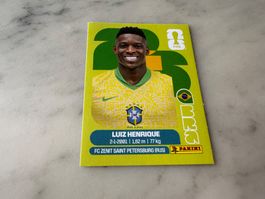 Panini FIFA Fussball WM 2026 Sticker Luiz Henrique BRA 12
