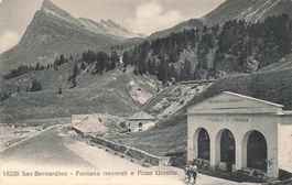 San Bernardino GR Mineralquellen Pizzo Uccello