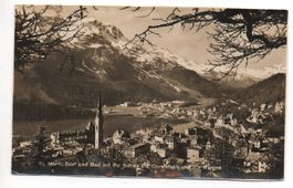 ST. MORITZ mit Piz Surley, Piz Corvatsch und Piz Margna