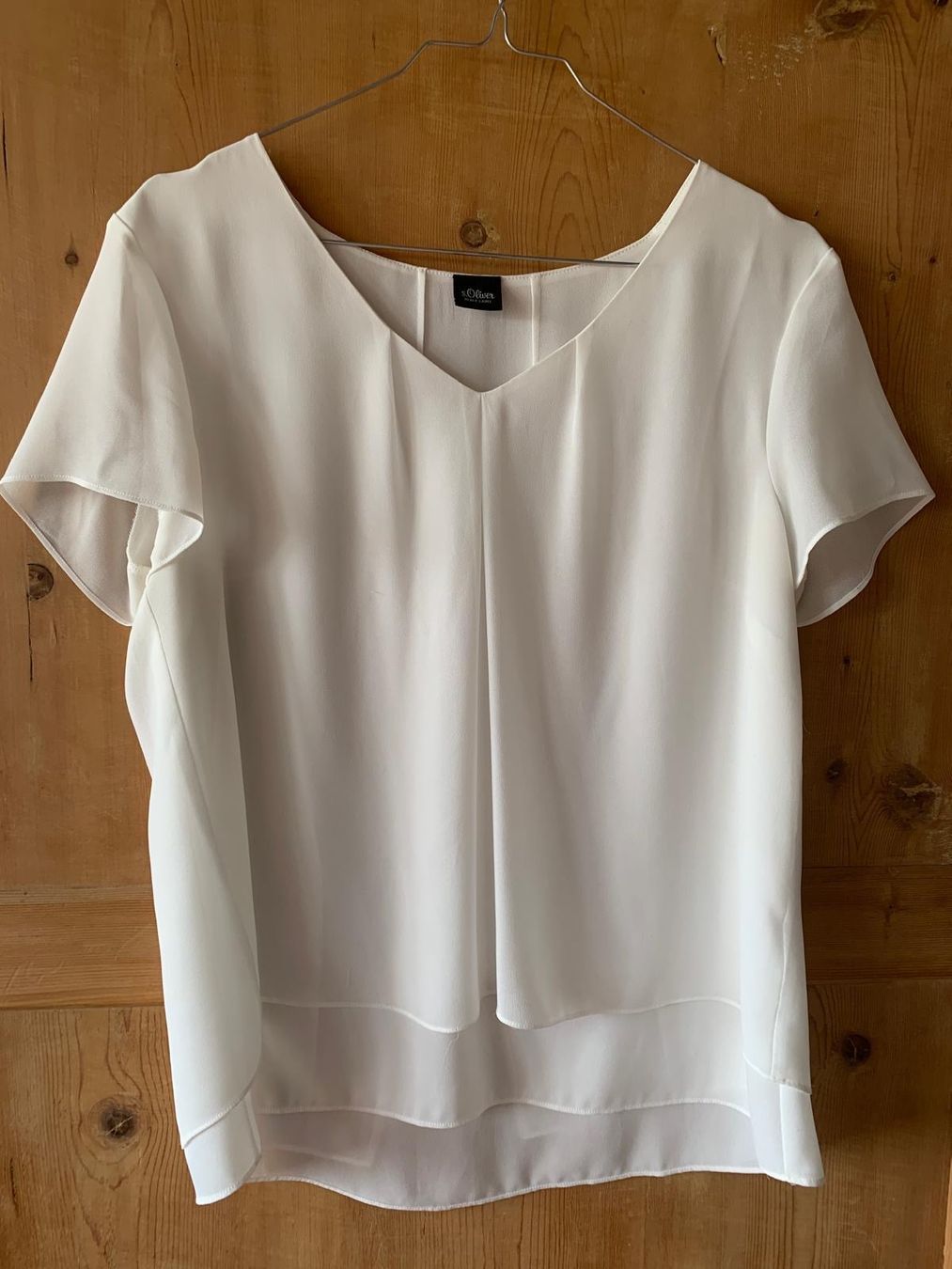 S.Oliver Blusen: Damen Bluse weissGrösse 38 s.Oliver Black Label – Gebraucht aus Schaffhausen von purzel51