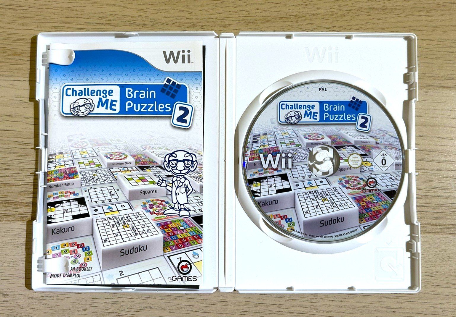 Nintendo Giochi: Challenge Me Brain Puzzles 2 Nintendo Wii – Usato da St. Gallen venduto da Alpine.Arcade 2