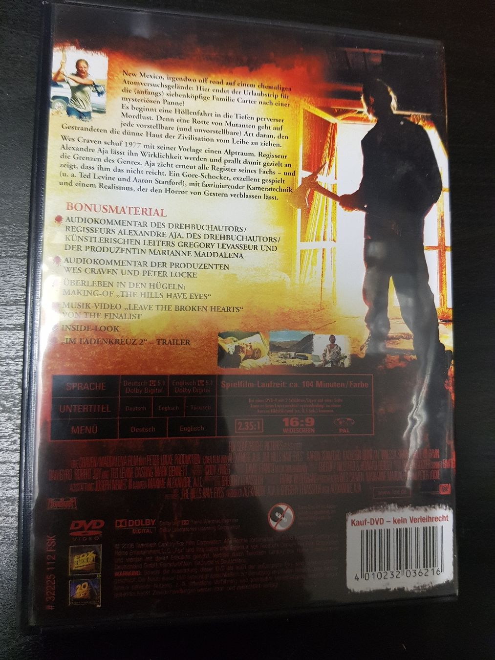 Alle DVDs: Hills have eyes 1 & 2 – Gebraucht aus Frauenfeld von aro_kph8 2