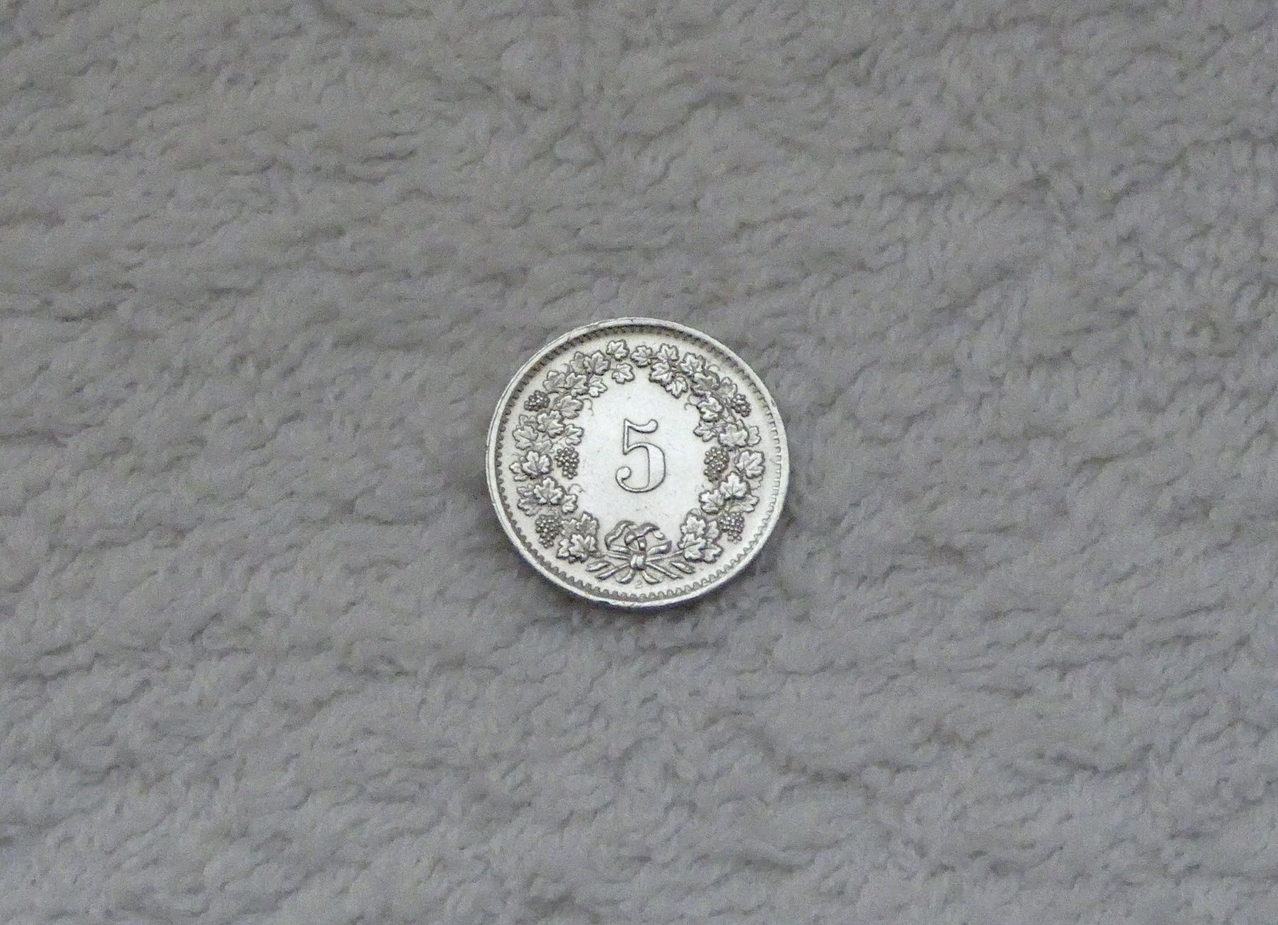 Tutti le monete: 5 centimes/rappen 1968 – Usato da Nyon venduto da Ilmi09 1