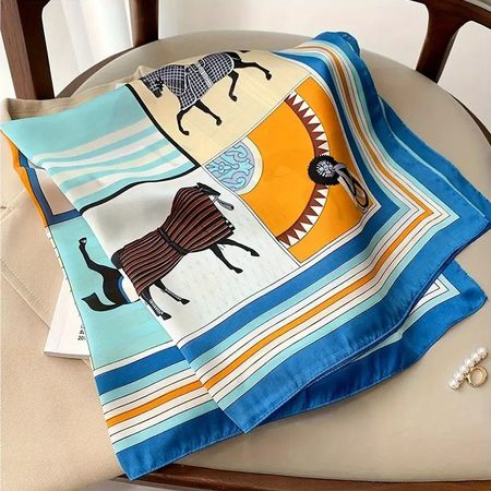SALE ‼️ Hübsche Foulard NEU Pferdemotiv