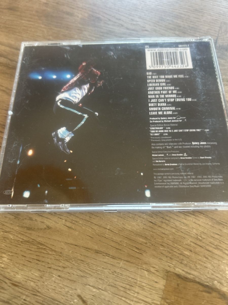 CD: Michael Jackson - Bad - CD - Special Edition – Usato da Lugano venduto da bad_2t9b 2