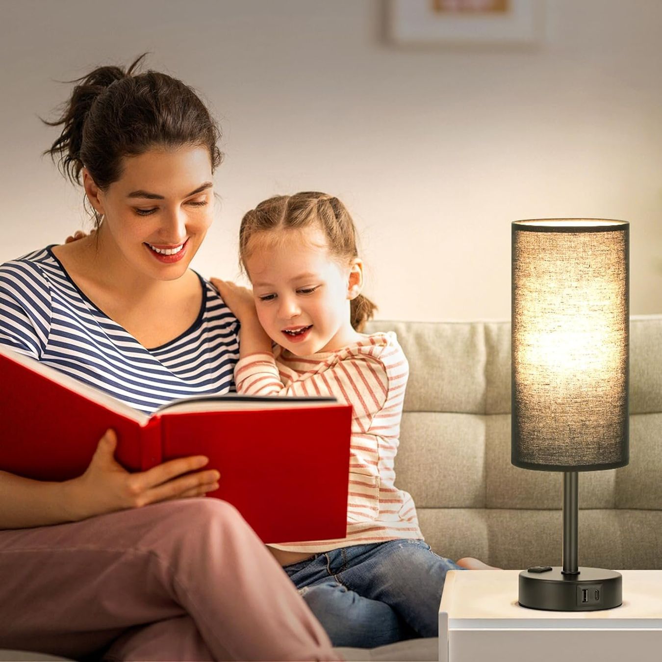 Lampade: Nachttischlampe Touch Dimmbar mit USB – Nuovo e nell'imballaggio originale da Nuglar venduto da SaleRitter 4